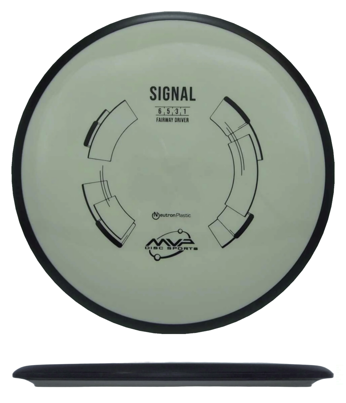 MVP Signal - Neutron / 171g - White (Black) - Skyline Disc Golf