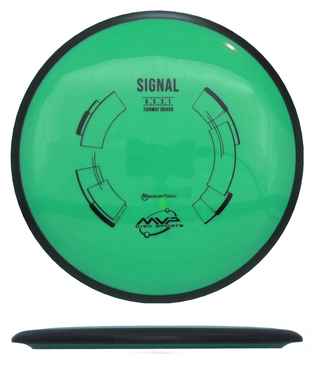 MVP Signal - Neutron / 166g - Mint (Black) - Skyline Disc Golf