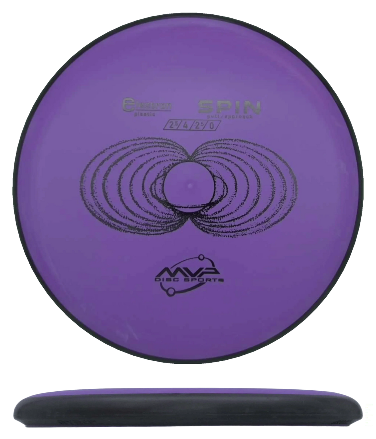 MVP Spin - Electron / 174g - Purple (Black) - Skyline Disc Golf