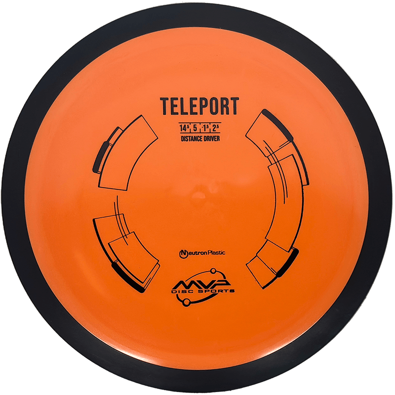 MVP Teleport MVP Teleport - Neutron / 175g - Orange (Black) - Skyline Disc Golf