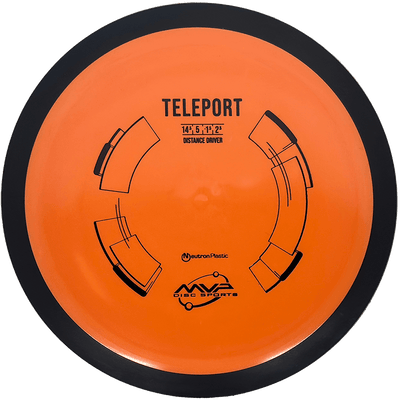 MVP Teleport MVP Teleport - Neutron / 175g - Orange (Black) - Skyline Disc Golf