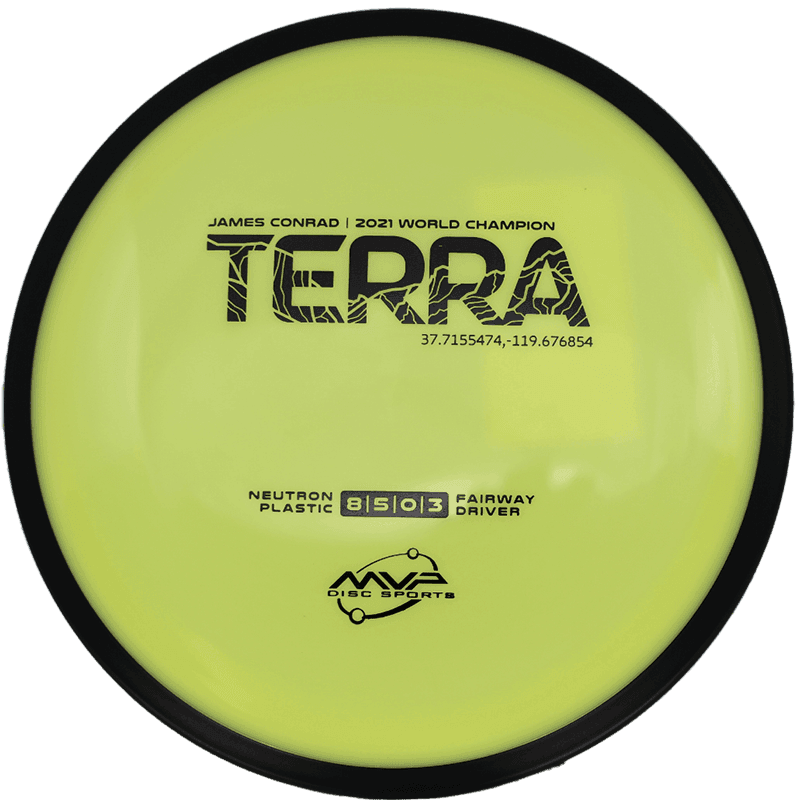 170g - Banana (Black) Neutron MVP Terra - Skyline Disc Golf