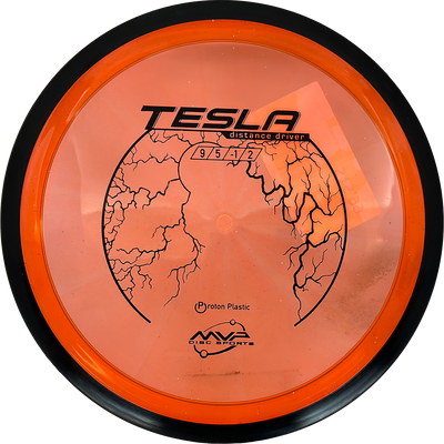 MVP Tesla MVP Tesla - Proton / 162g - Orange (Black) - Skyline Disc Golf