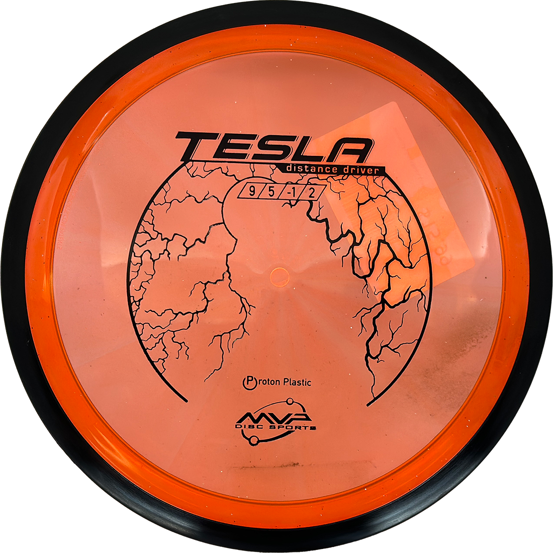 MVP Tesla MVP Tesla - Proton / 162g - Orange (Black) - Skyline Disc Golf