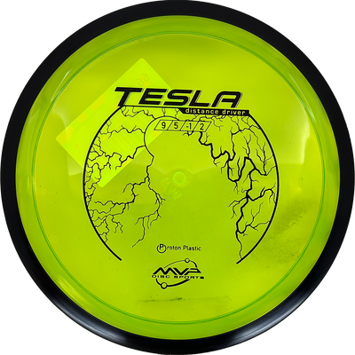 MVP Tesla MVP Tesla - Proton / 174g - Chartreuse (Black) - Skyline Disc Golf