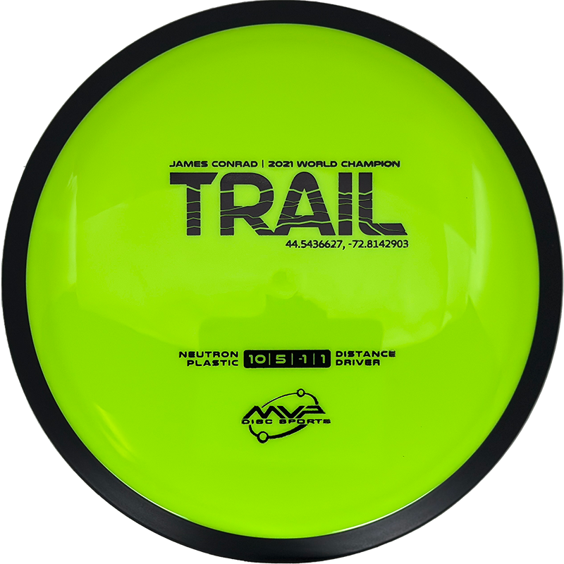 MVP Trail MVP Trail - Neutron / 172g - Chartreuse (Black) - Skyline Disc Golf