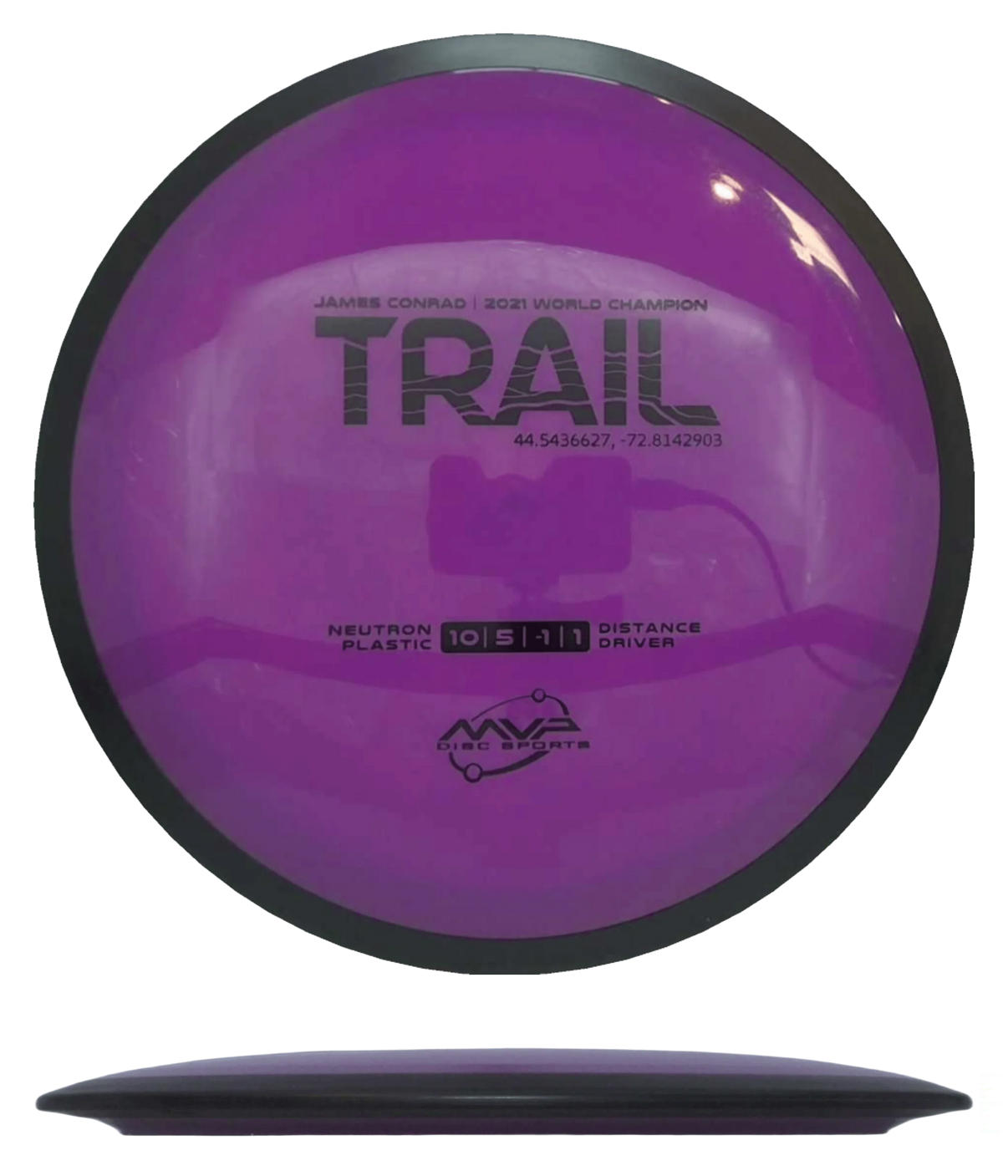 MVP Trail - Neutron / 175g - Purple (Black) - Skyline Disc Golf
