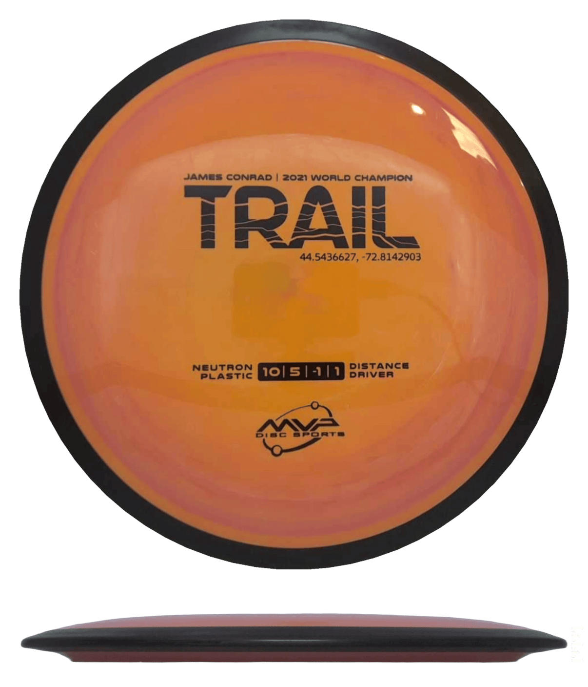 MVP Trail - Neutron / 175g - Sunkist Swirl (Black) - Skyline Disc Golf