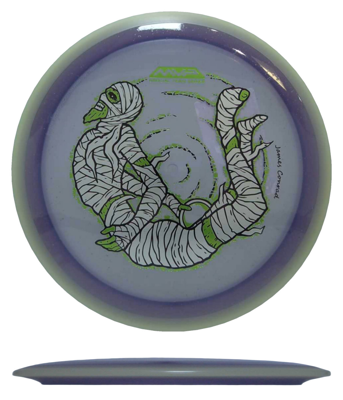 MVP Trail - Eclipse Rim Particle Proton / 168g - Grape (James Conrad Halloween Series) *101* - Skyline Disc Golf