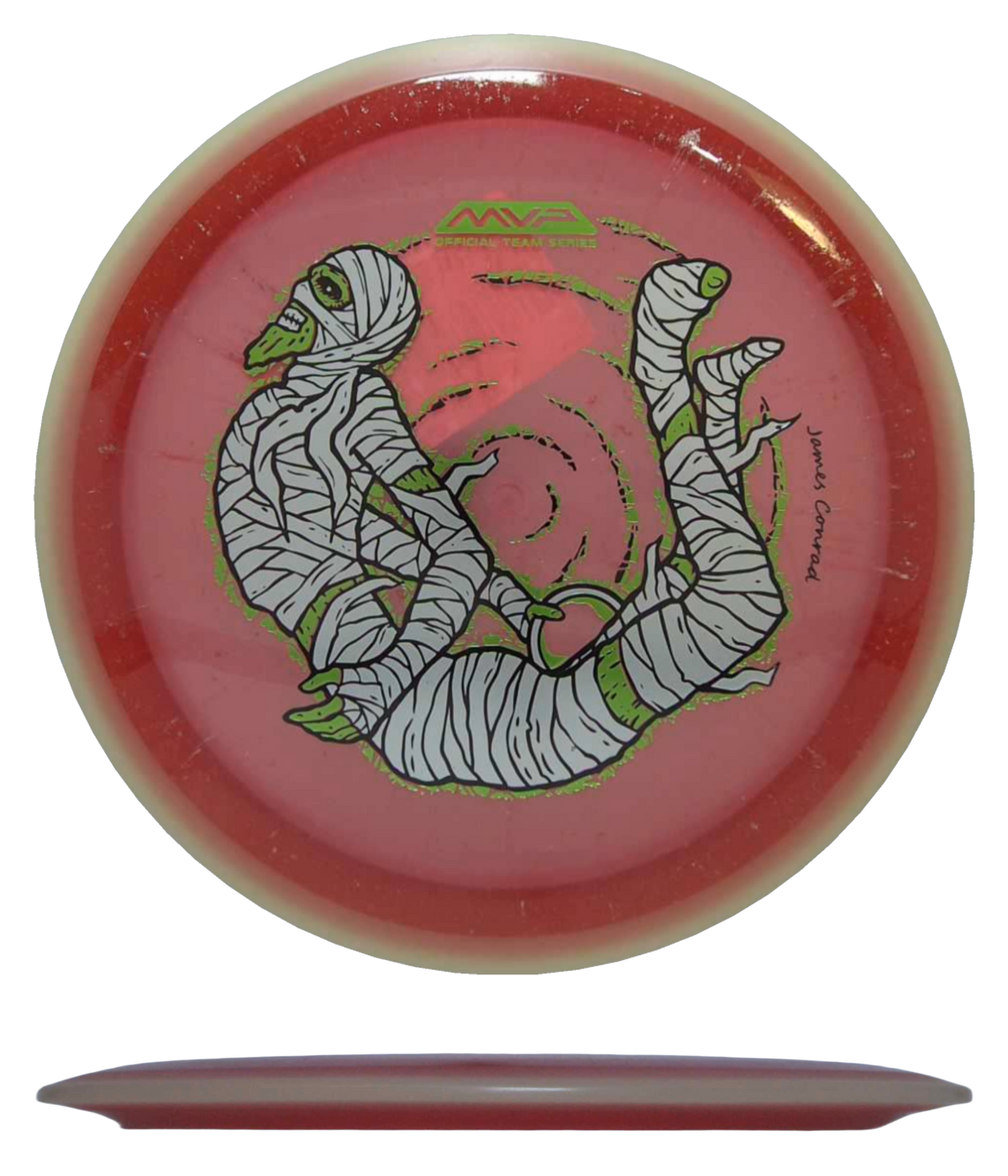 MVP Trail - Eclipse Rim Particle Proton / 168g - Red (James Conrad Halloween Series) - Skyline Disc Golf