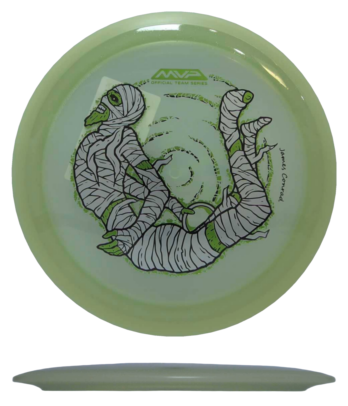 MVP Trail - Eclipse Rim Particle Proton / 167g - Soft Green (James Conrad Halloween Series) - Skyline Disc Golf