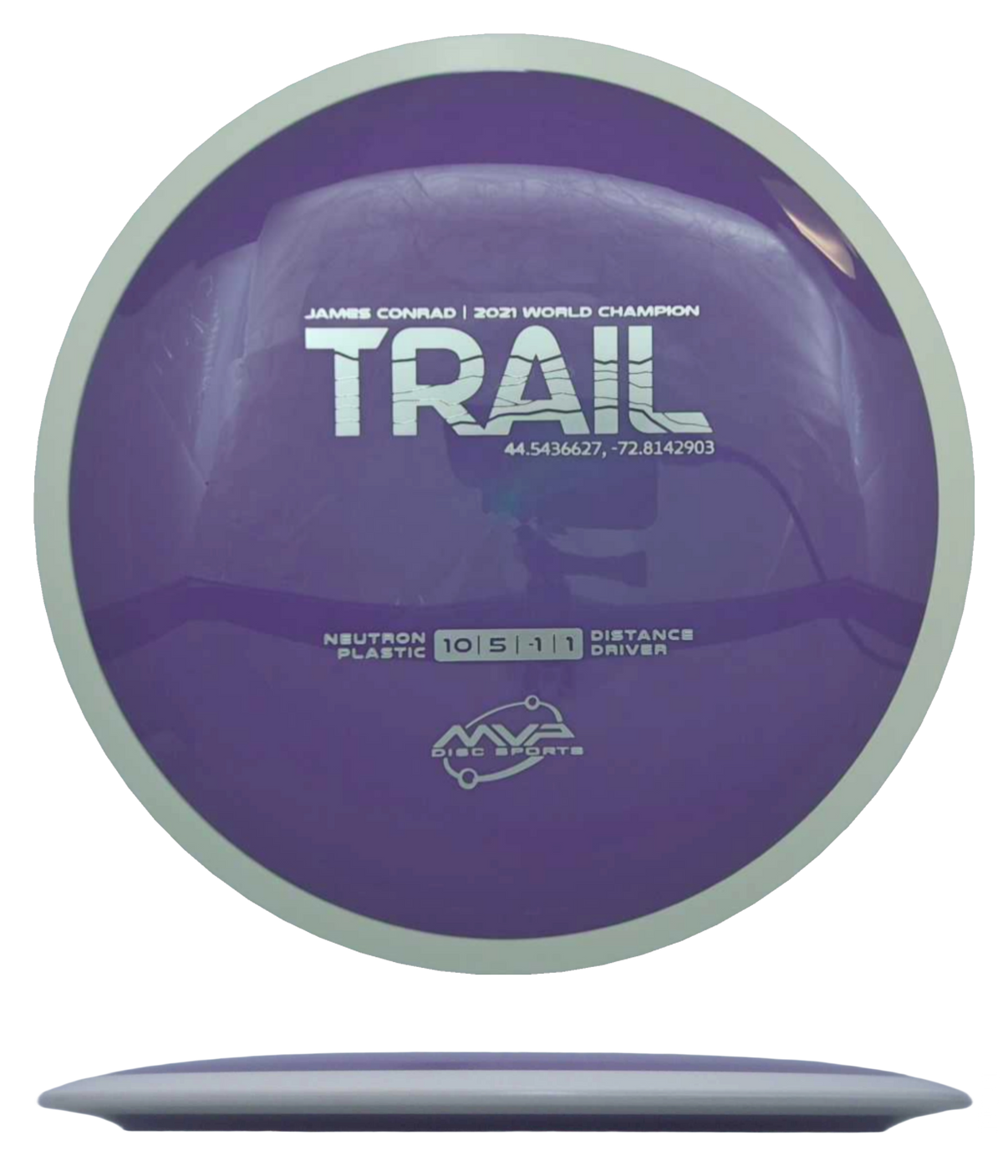 MVP Trail - Neutron / 173g - Purple (Silver) *028* - Skyline Disc Golf