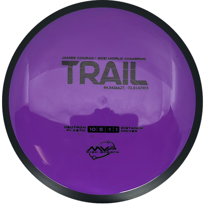 MVP Trail MVP Trail - Neutron / 173g - Purple (Black) - Skyline Disc Golf