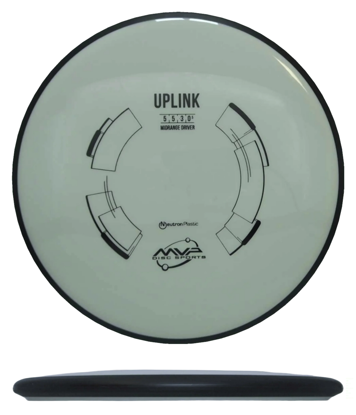 MVP Uplink - Neutron / 174g - White (Black) - Skyline Disc Golf