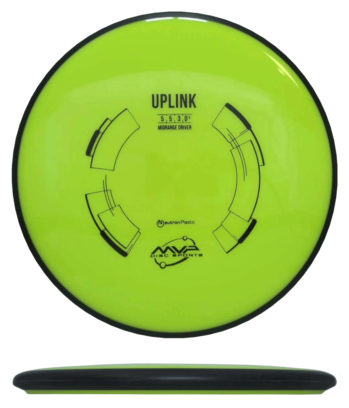 MVP Uplink - Neutron / 176g - Yellow (Black) - Skyline Disc Golf