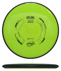 176g - Yellow (Black) Neutron MVP Uplink - Skyline Disc Golf