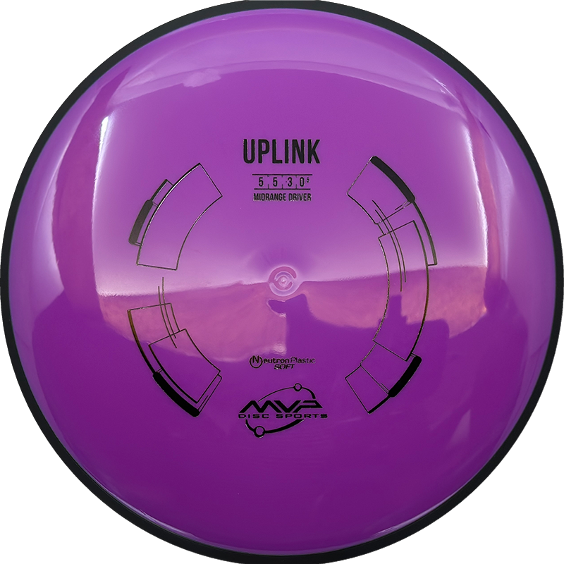 MVP Uplink MVP Uplink - Neutron Soft / 170g - Purple (Black) - Skyline Disc Golf