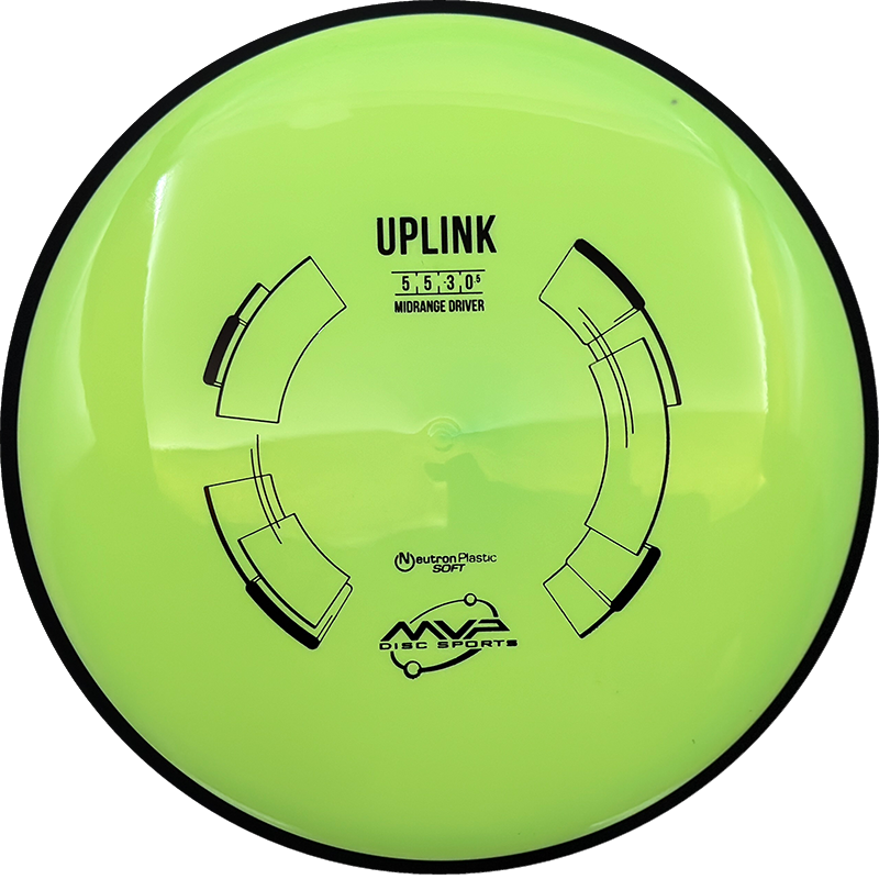 MVP Uplink MVP Uplink - Neutron Soft / 171g - Banana-ish (Black) - Skyline Disc Golf