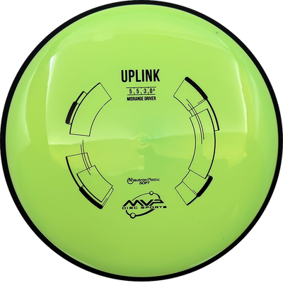 MVP Uplink MVP Uplink - Neutron Soft / 171g - Banana-ish (Black) - Skyline Disc Golf