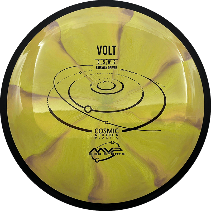 MVP Volt MVP Volt - Cosmic Neutron / 173g - Mustard Yellow Burst (Black) - Skyline Disc Golf