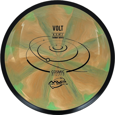 MVP Volt MVP Volt - Cosmic Neutron / 174g - Lime/Orange Burst (Black) - Skyline Disc Golf