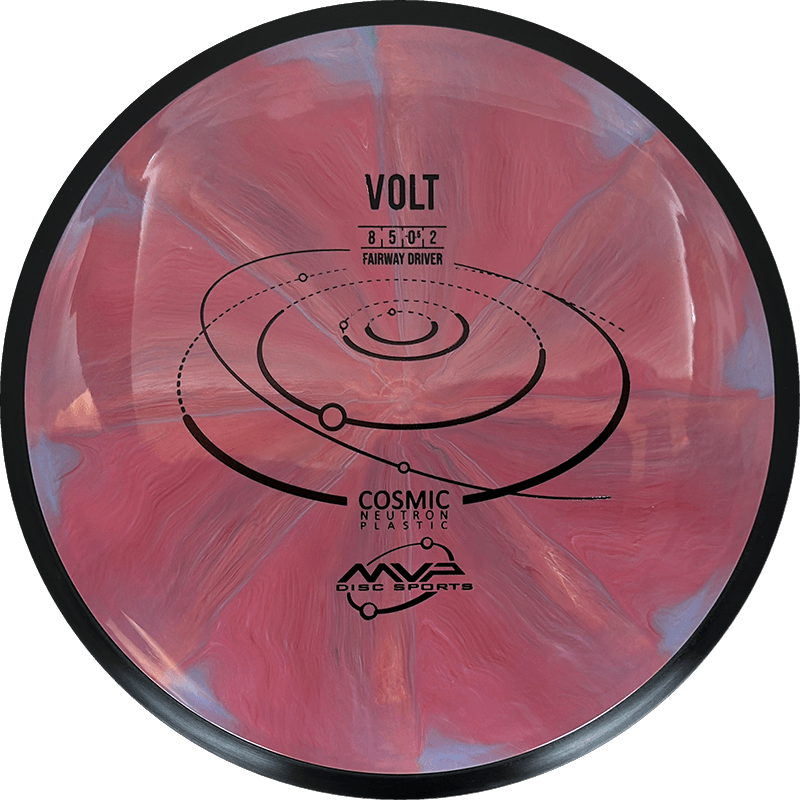 MVP Volt MVP Volt - Cosmic Neutron / 174g - Rose Red/Lavender Burst (Black) - Skyline Disc Golf