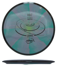 MVP Volt - Cosmic Neutron / 168g - Green/Lavender Burst (Black) - Skyline Disc Golf
