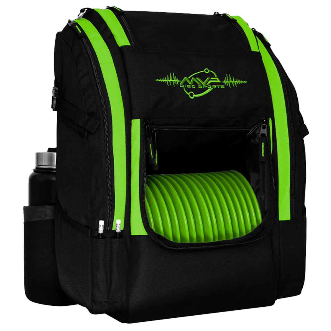MVP Voyager Lite Backpack - Lime - Skyline Disc Golf