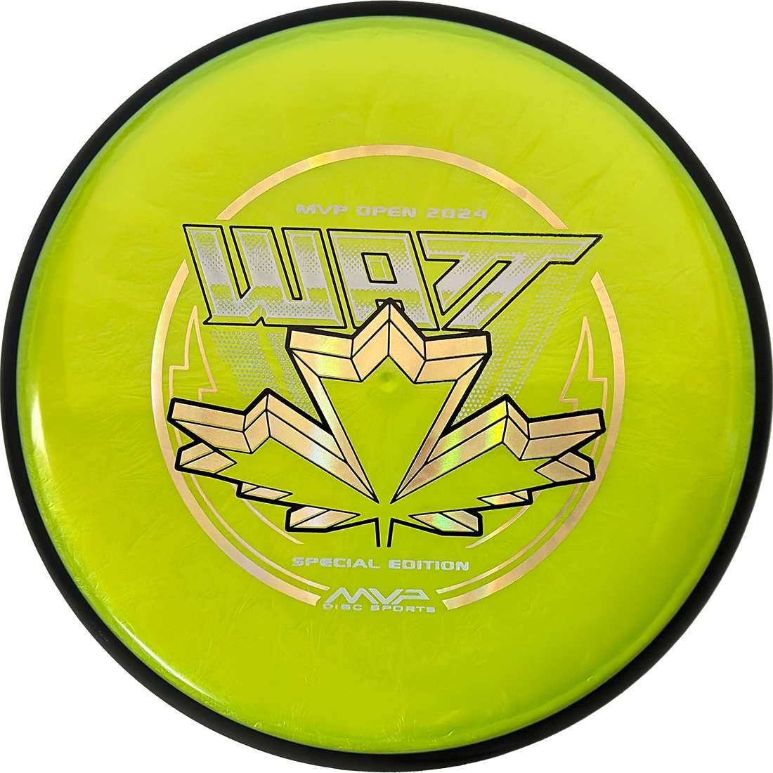 MVP Watt MVP Watt - Plasma Soft - MVP Open Edition / 171g - Chartreuse (MVP Open Stamp) - Skyline Disc Golf