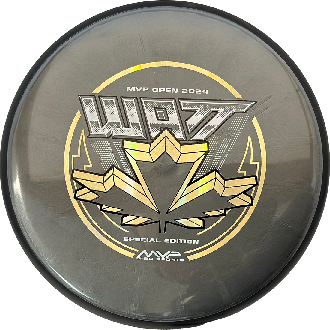 MVP Watt MVP Watt - Plasma Soft - MVP Open Edition / 171g - Charcoal (MVP Open Stamp) *1028* - Skyline Disc Golf