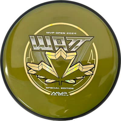 MVP Watt MVP Watt - Plasma Soft - MVP Open Edition / 171g - Honey Mustard (MVP Open Stamp) - Skyline Disc Golf