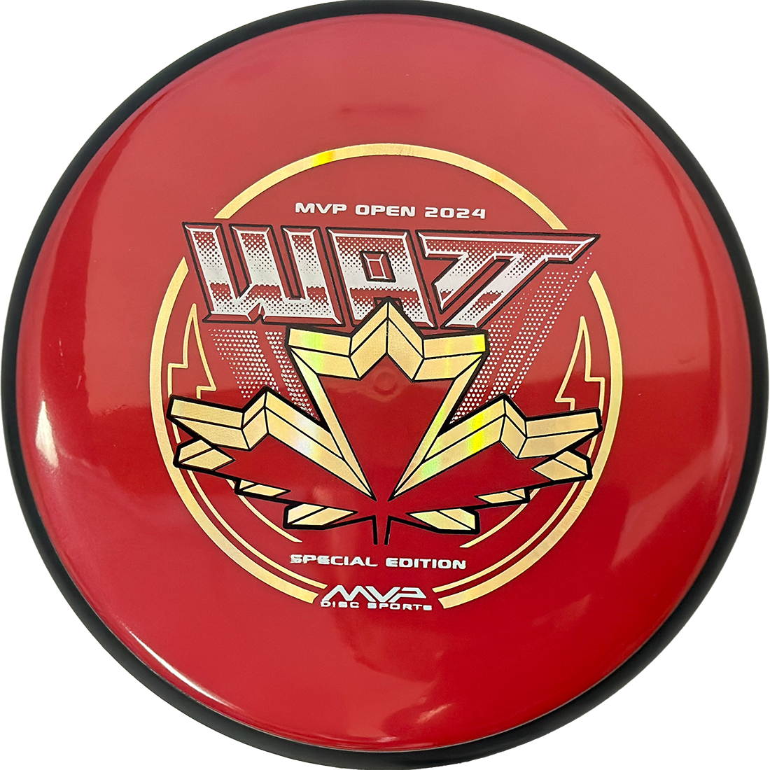 MVP Watt MVP Watt - Plasma Soft - MVP Open Edition / 172g - Red (MVP Open Stamp) - Skyline Disc Golf