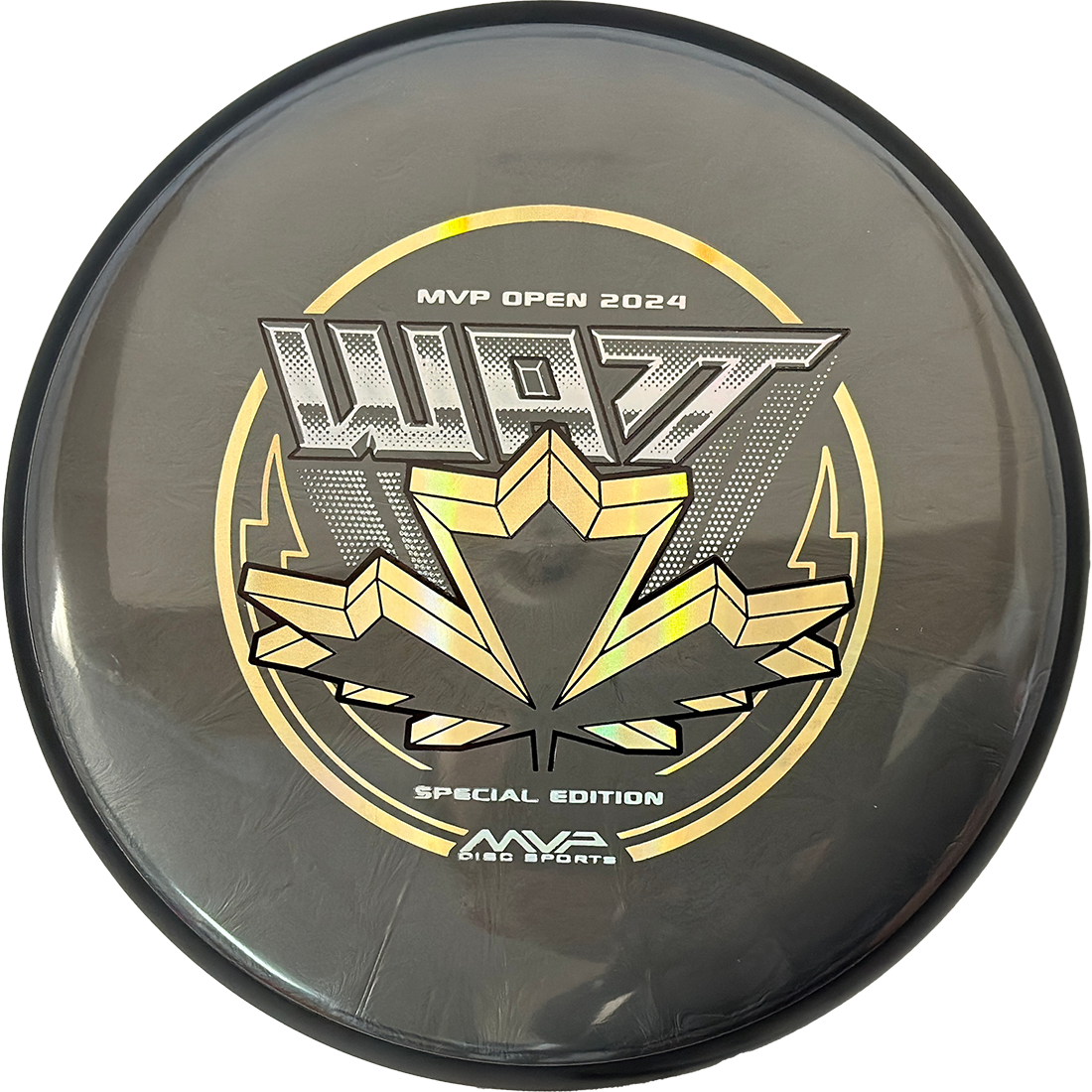 MVP Watt MVP Watt - Plasma Soft - MVP Open Edition / 172g - Charcoal (MVP Open Stamp) - Skyline Disc Golf