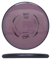 168g - Plum (Black) Neutron MVP Watt - Skyline Disc Golf