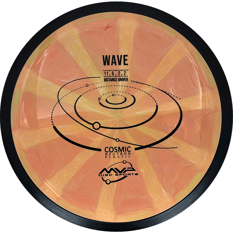 MVP Wave MVP Wave - Cosmic Neutron / 158g - Orange/Melon Burst (Black) - Skyline Disc Golf