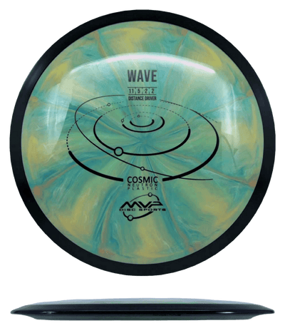 MVP Wave MVP Wave - Cosmic Neutron / 162g - Blue Green/Sand Burst (Black) - Skyline Disc Golf