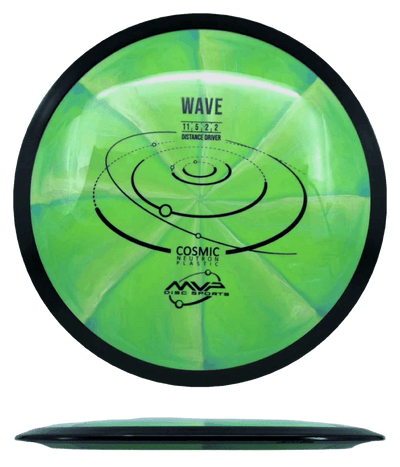 MVP Wave MVP Wave - Cosmic Neutron / 162g - Green Burst (Black) - Skyline Disc Golf