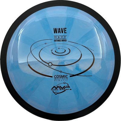 MVP Wave MVP Wave - Cosmic Neutron / 164g - Sky Blue Burst (Black) - Skyline Disc Golf