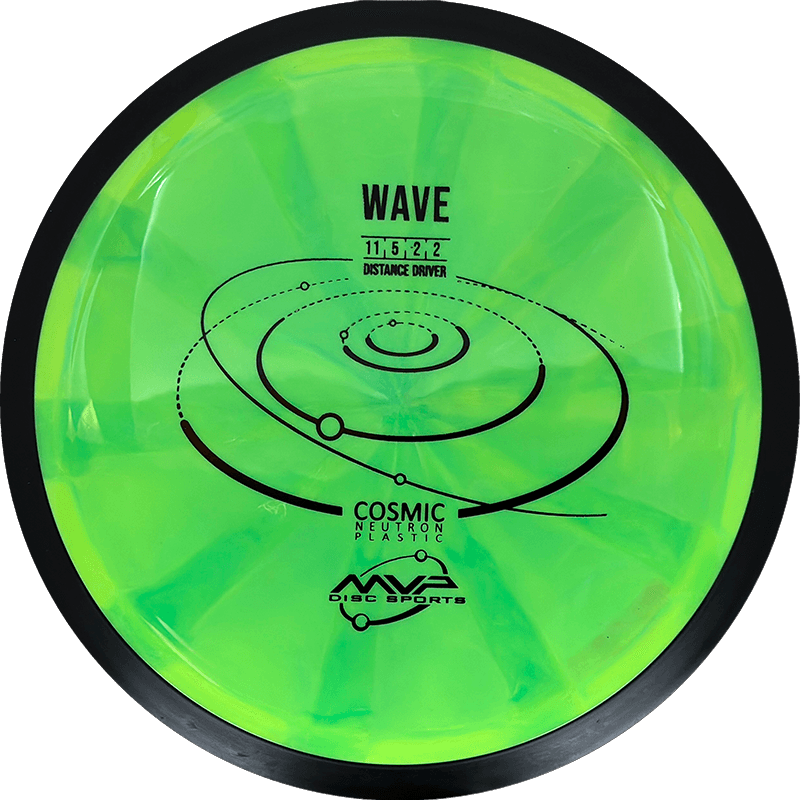 MVP Wave MVP Wave - Cosmic Neutron / 167g - Bright Green Burst (Black) - Skyline Disc Golf