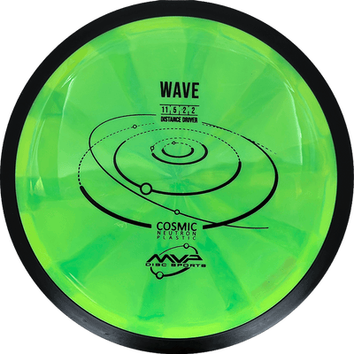 MVP Wave MVP Wave - Cosmic Neutron / 167g - Bright Green Burst (Black) - Skyline Disc Golf