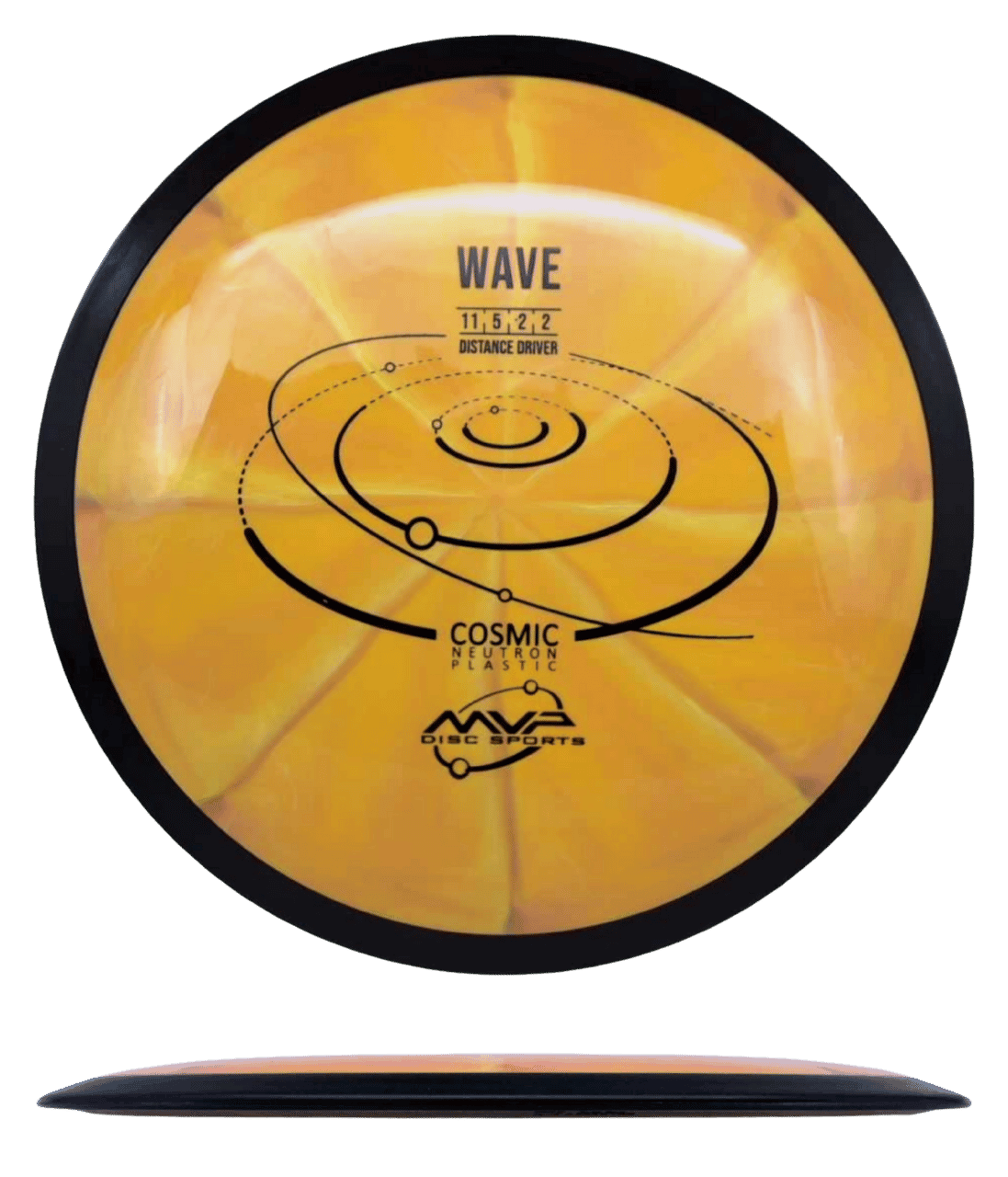 MVP Wave MVP Wave - Cosmic Neutron / 167g - Orange Burst (Black) - Skyline Disc Golf