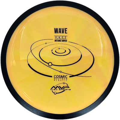 MVP Wave MVP Wave - Cosmic Neutron / 168g - Banana Burst (Black) - Skyline Disc Golf