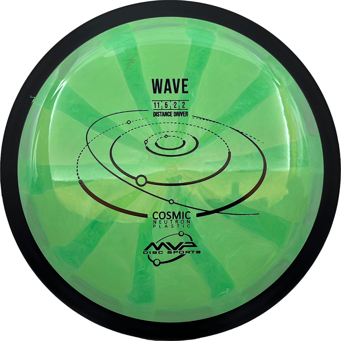 MVP Wave MVP Wave - Cosmic Neutron / 168g - Green Burst (Black) - Skyline Disc Golf