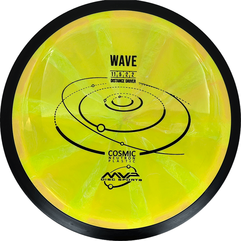 MVP Wave MVP Wave - Cosmic Neutron / 169g - Green w/ Hint of Orange Burst (Black) - Skyline Disc Golf