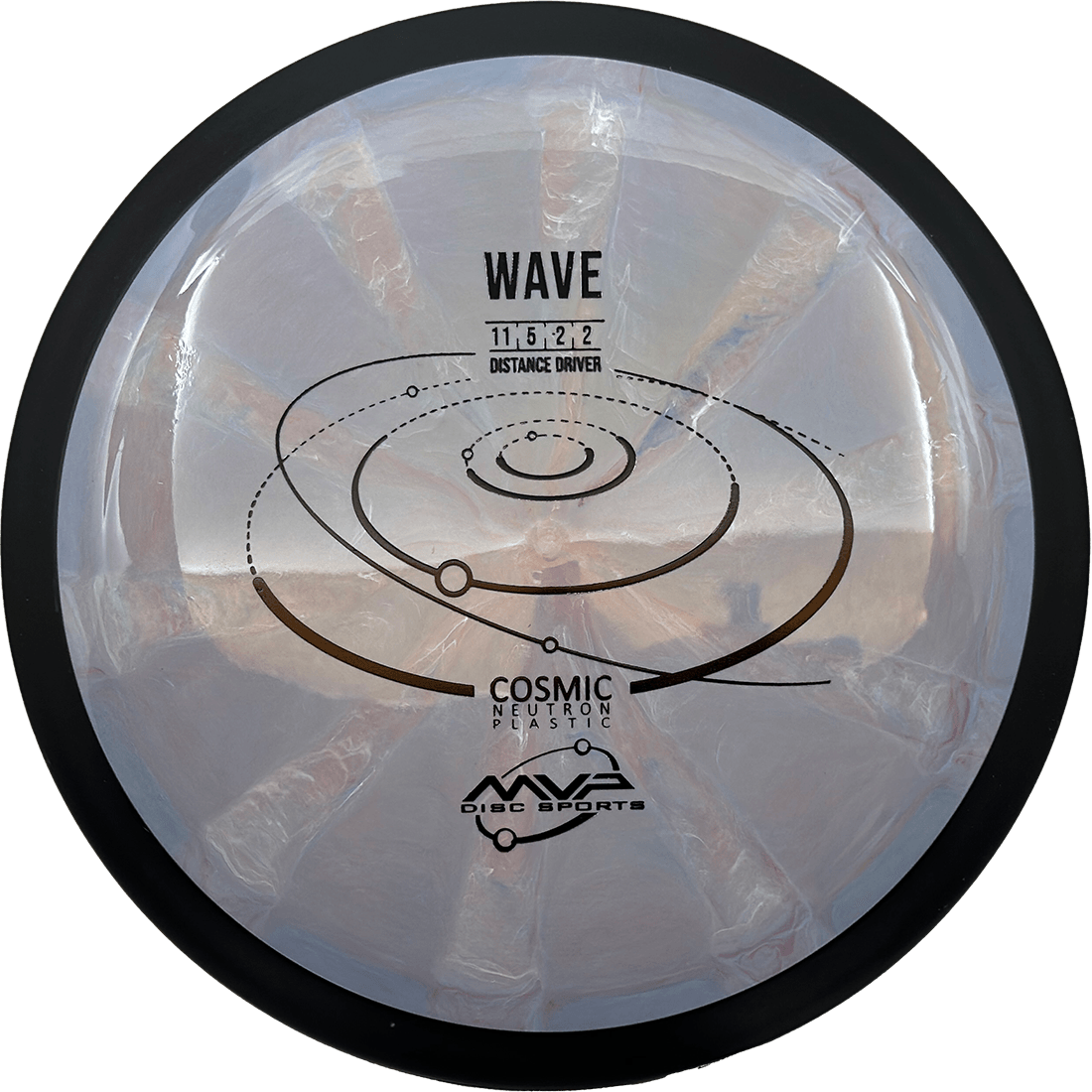 MVP Wave MVP Wave - Cosmic Neutron / 169g - Lavender Burst (Black) - Skyline Disc Golf