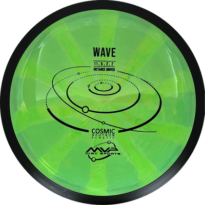 MVP Wave MVP Wave - Cosmic Neutron / 172g - Green Burst (Black) - Skyline Disc Golf