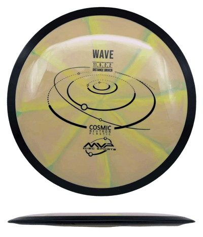 MVP Wave MVP Wave - Cosmic Neutron / 174g - Blush/Green-ish Burst (Black) - Skyline Disc Golf