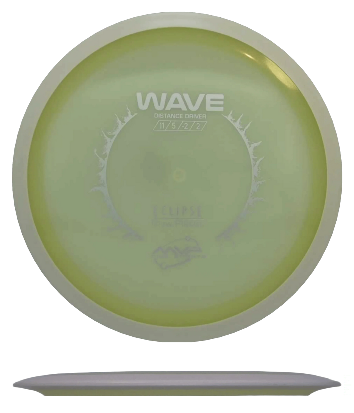 MVP Wave - Eclipse / 175g - Glow w/ White Rim (Silver) *345* - Skyline Disc Golf