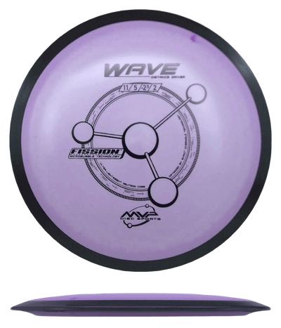 MVP Wave MVP Wave - Fission / 161g - Lavender (Black) - Skyline Disc Golf