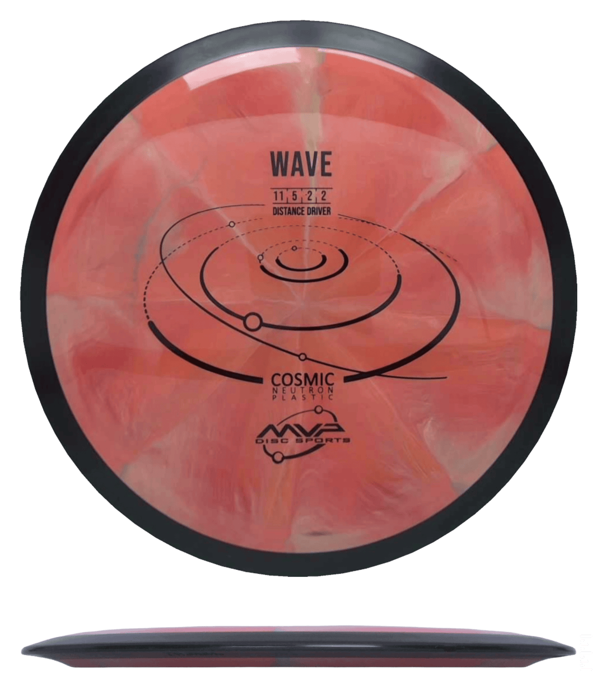 159g - Melon Burst (Black) Cosmic Neutron MVP Wave - Skyline Disc Golf